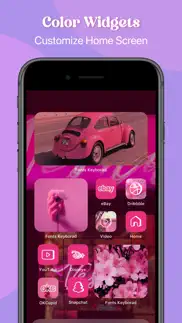 fonts, color widget for iphone iphone images 2