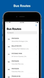 dc metro & bus: navigator map iphone images 1
