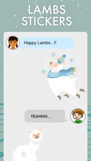 lamb stickers iphone images 3