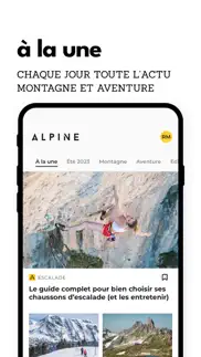 alpine mag iPhone Captures Décran 3