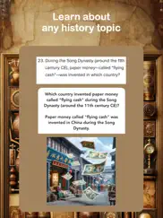 history answers - history ai iPad Captures Décran 3