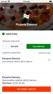 pizzerie domino iPhone Captures Décran 1