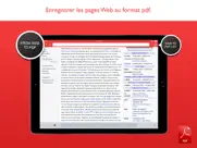 convertisseur pdf - web en pdf iPad Captures Décran 1