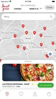 smart pizza iPhone Captures Décran 1