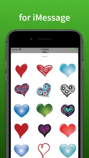 hearts stickers and emoji love iphone images 3