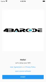 4barcode wi-fi config utility iPhone Captures Décran 1