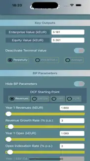 dcf valuation tool iphone images 1