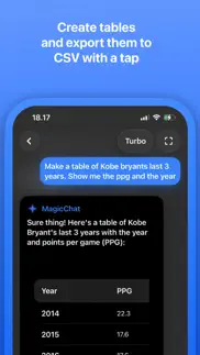 magicchat - super ai chat, pdf iphone resimleri 3