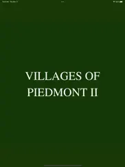 villages of piedmont ii iPad Captures Décran 1