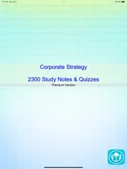corporate strategy exam review ipad images 1