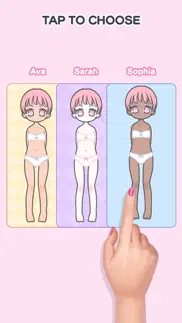 pink paper doll iphone images 4