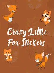 crazy little fox stickers ipad images 1