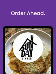 sunday dinner ipad capturas de pantalla 1