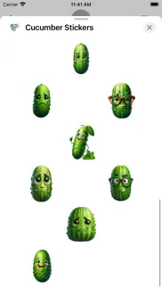 cucumber stickers iphone resimleri 3