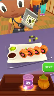 sushi roll 3d - asmr food game iphone resimleri 3