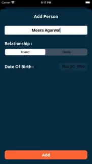 age calc & birthday reminder iphone images 2