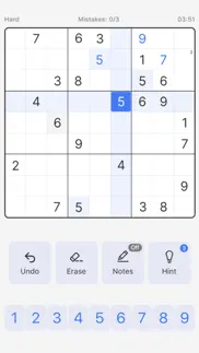 sudoku casse tete avec chiffre iPhone Captures Décran 1
