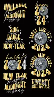 2024 happy new year - stickers iphone images 1