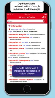 dizionario tecnico scientifico iphone capturas de pantalla 3