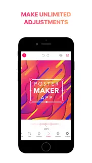 poster maker: flyer designer! iphone images 3