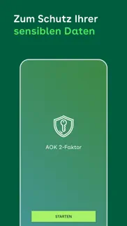 aok 2-faktor iphone bildschirmfoto 2