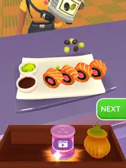 sushi roll 3d - asmr food game ipad resimleri 3