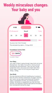 pregnancy calculator, due date iphone images 2