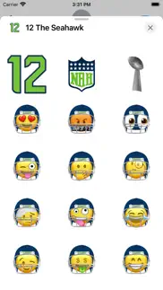 12 the seahawk stickers iphone images 1