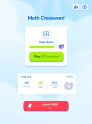 math crossword - number puzzle iPad Captures Décran 4
