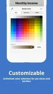 grafi - simple pie chart maker iphone images 4