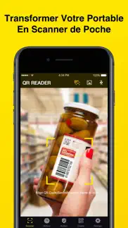 qr code scanner・code barre app iPhone Captures Décran 2