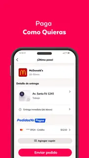 pedidosya - delivery app iphone capturas de pantalla 4