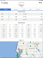 max defender 8 weather app ipad images 2