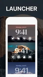lock launcher : screen widgets айфон картинки 3