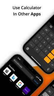 calculator keyboard - calku iPhone Captures Décran 1