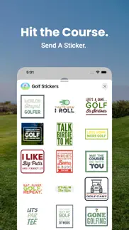 golf sticker for imessage iphone images 3