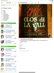 vin notes - wines v2 iPad Captures Décran 4