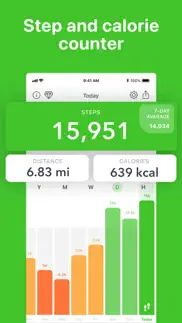 stepz - step counter & tracker iphone images 1