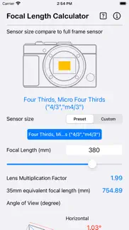 focal length calculator iphone images 4