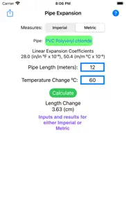 pipe expansion calculator iphone images 3