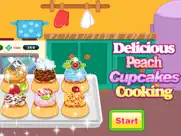 peach cupcake cooking ipad images 1