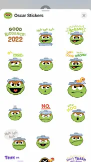 oscar the grouch stickers iphone images 1