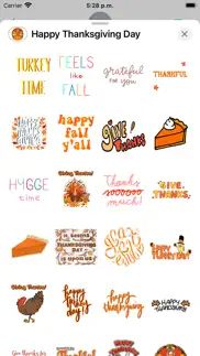 thanksgiving day cute stickers iphone images 2