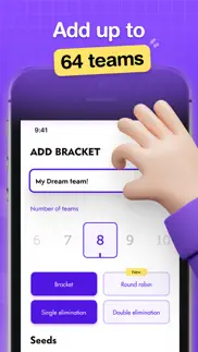 my bracket: tournament maker iphone images 3