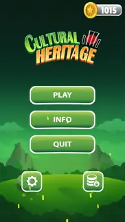 cultural heritage game iPhone Captures Décran 1