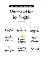 pretty letter for english ipad images 1
