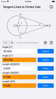 tangent lines to circles calc iphone images 1