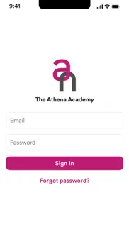 the athena academy iPhone Captures Décran 1
