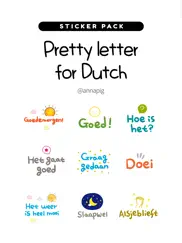 pretty letter for dutch ipad images 1