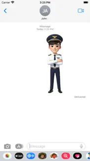 airline pilot stickers iphone resimleri 4